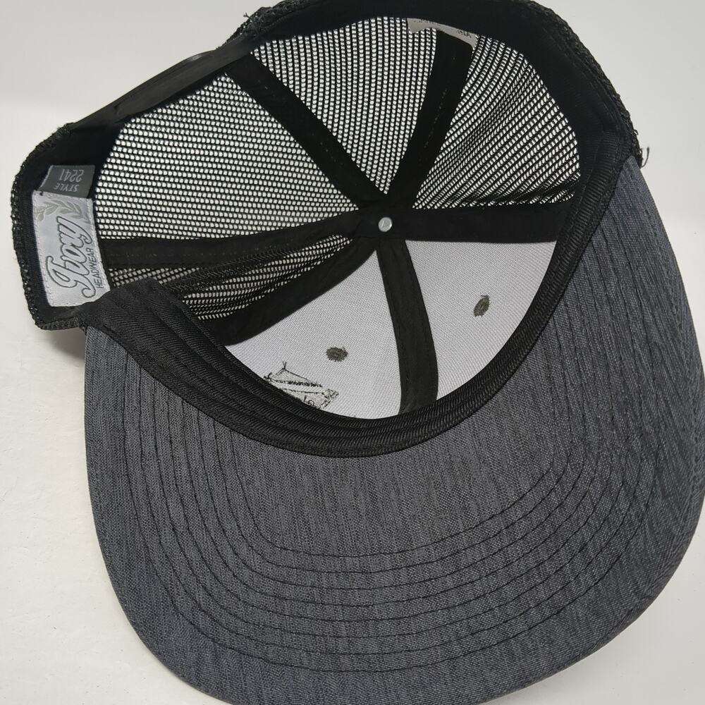 Builders First Source Snapback Mesh Back Trucker … - image 7